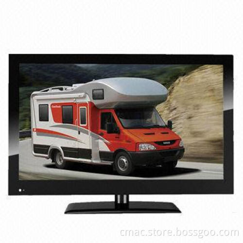 18.5-inch Vehicle LED TV with 110V AC/12V DC Power Supply, 700:1 Contrast Ratio